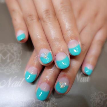 夏！フレンチネイル